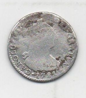 ESPAÑA CARLOS III DEL AÑO 1781 DE 1 REAL 